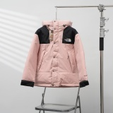 The North Face Fashion New Couple Classic Printed Hooded Down Coat