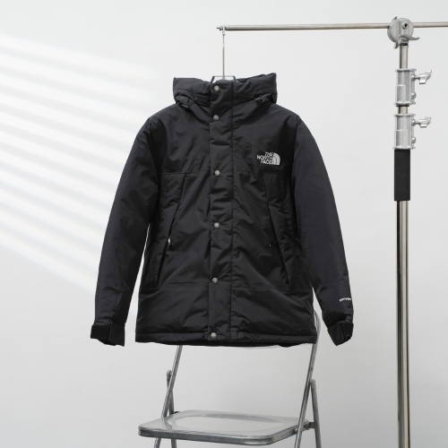 The North Face Fashion New Couple Classic Printed Hooded Down Coat