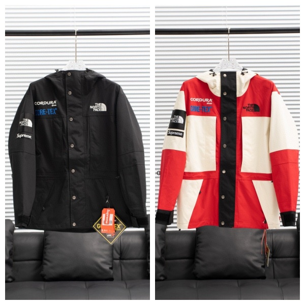 The North Face Fashion Classic Embroidered Logo Hooded Mountain Climbing Jacket