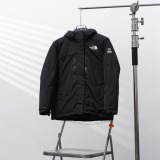 The North Face New Double Zipper Children Hooded Down Jacket