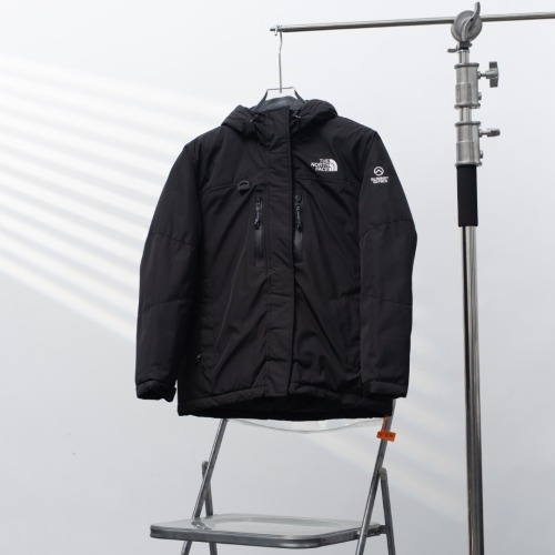 The North Face New Double Zipper Children Hooded Down Jacket