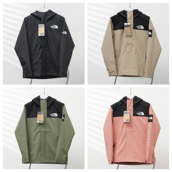The North Face New Fashion Embroidery Logo Couple Jacket Coat