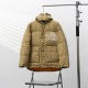 The North Face New Fashion Gucci Co-Branded Classic Embroidery Down Coat