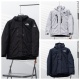 The North Face New Double Zipper Children Hooded Down Jacket