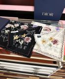 Dior New Fashion Versatile Double Sided Same Color Printed Cashmere Shawl Size: 140 x 140 CM