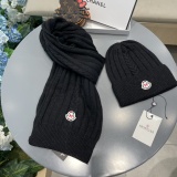 Moncler Couple Fashion Versatile Hat Set