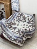 Dior Fashion Versatile Cashmere Double Sided Same Color Printed Shawl Size: 135 x 135 CM