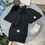 Moncler Couple Fashion Versatile Hat Set
