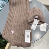 Moncler Couple Fashion Versatile Hat Set