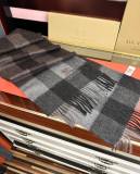 Burberry Couple Classic Versatile Embroidered War Horse Color blocked Cashmere Scarf Size: 30 x 180 CM