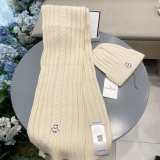 Moncler Couple Fashion Versatile Hat Set