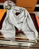 Louis Vuitton Classic Full Logo Cashmere Square Scarf Size: 120 x 120 CM