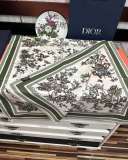 Dior Fashion Elegant Floral Printed Cashmere Scarf Size: 65 x 185 CM