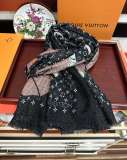 Louis Vuitton Classic Full Logo Cashmere Shawl Scarf Size: 100 x 200 CM