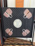 Louis Vuitton Classic Full Logo Cashmere Shawl Scarf Size: 100 x 200 CM