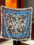 Dior Fashion Versatile Cashmere Double Sided Same Color Printed Shawl Size: 135 x 135 CM