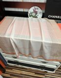 Chanel Fashion Elegant Embroidered Logo Cashmere Scarf Size: 80 x 200 CM