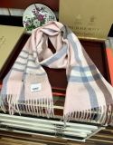 Burberry Couple Classic Versatile Embroidered War Horse Checkered Cashmere Scarf Size: 30 x 180 CM