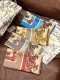 Dior Fashion Versatile Cashmere Double Sided Same Color Printed Shawl Size: 135 x 135 CM