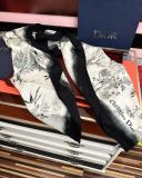 Dior New Fashion Versatile Double Sided Same Color Printed Cashmere Shawl Size: 140 x 140 CM