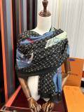 Louis Vuitton Classic Full Logo Cashmere Shawl Scarf Size: 100 x 200 CM