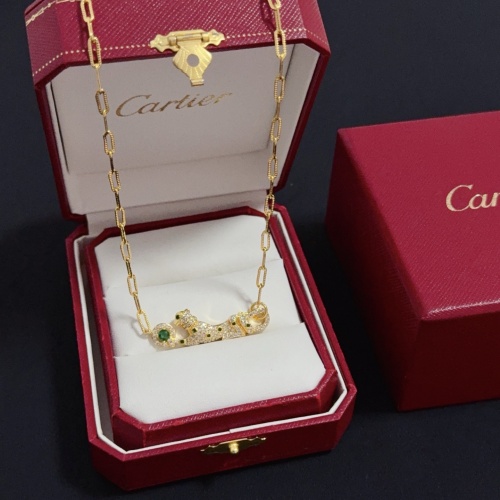 Cartier New Classic Fashion Diamond Set Cheetah Necklace