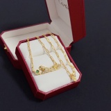 Cartier New Classic Fashion Diamond Set Cheetah Necklace