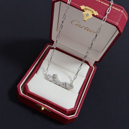 Cartier New Classic Fashion Diamond Set Cheetah Necklace