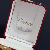 Cartier New Classic Fashion Diamond Set Cheetah Necklace