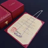 Cartier New Classic Fashion Diamond Set Cheetah Necklace