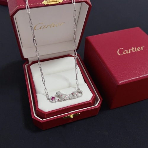 Cartier New Classic Fashion Diamond Set Cheetah Necklace