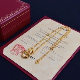 Cartier New Classic Fashion Diamond Set Necklace