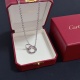 Cartier New Classic Fashion Diamond Set Necklace
