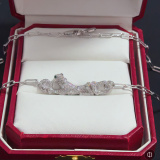 Cartier New Classic Fashion Diamond Set Cheetah Necklace