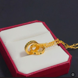 Cartier New Classic Fashion Diamond Set Necklace