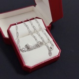 Cartier New Classic Fashion Diamond Set Cheetah Necklace