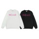 Moncler Fashion Logo Printed Round Neck Sweatshirt Unisex Casual Versatile Sweatshirt
