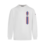 Moncler Fashion Logo Printed Round Neck Sweatshirt Unisex Casual Versatile Sweatshirt