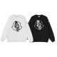 Moncler Fashion Logo Printed Round Neck Sweatshirt Unisex Casual Versatile Sweatshirt