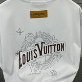 Louis Vuitton New Classic Hot Diamond Logo Short Sleeve Couple Versatile Casual T-shirt