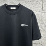 Givenchy New Classic Embroidered Wings Short Sleeve Couple Versatile Casual T-shirt
