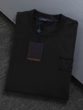 Louis Vuitton Classic Cloth Embroidered Logo Short Sleeve Couple Versatile Casual T-shirt