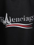 Balenciaga Classic Logo Printed Short Sleeve Unisex Versatile Casual T-shirt
