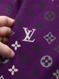 Louis Vuitton Classic Full Logo Printed Short Sleeve Couple Versatile Casual T-shirt