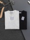 Loewe Classic Embroidered Hollow Logo Short Sleeve Couple Versatile Casual T-shirt