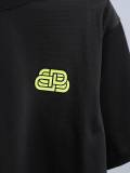 Balenciaga Classic Logo Printed Short Sleeve Unisex Versatile Casual T-shirt