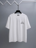 Balenciaga Classic Logo Printed Short Sleeve Unisex Versatile Casual T-shirt