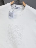 Loewe Classic Embroidered Hollow Logo Short Sleeve Couple Versatile Casual T-shirt