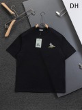 Burberry New Fashion Foam Printed Short Sleeve Couple Versatile Casual T-shirt