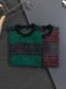 Louis Vuitton Classic Full Logo Printed Short Sleeve Couple Versatile Casual T-shirt
